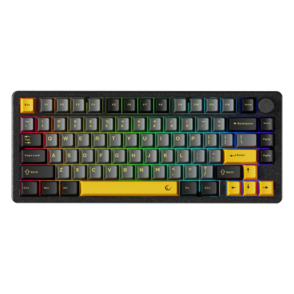 ZENITH STUG US Aluminum Siyah Hot Swap 8000 Hz Gasket Manyetik RGB Rapid Trigger Gateron Switch US Layout Englis
