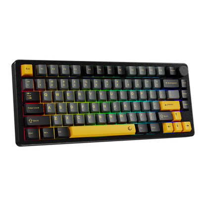 ZENITH STUG US Aluminum Siyah Hot Swap 8000 Hz Gasket Manyetik RGB Rapid Trigger Gateron Switch US Layout Englis
