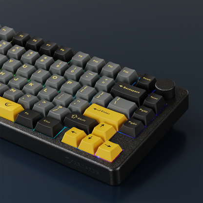 ZENITH STUG US Aluminum Siyah Hot Swap 8000 Hz Gasket Manyetik RGB Rapid Trigger Gateron Switch US Layout Englis