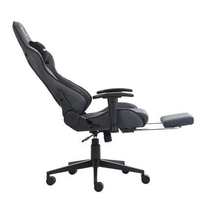 KL-R29 - Myth Pro Üst Seviye Terletmez Kumaş Gri Gaming Oyuncu Koltuğu