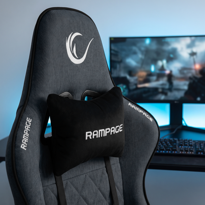 KL-R29 - Myth Pro Üst Seviye Terletmez Kumaş Gri Gaming Oyuncu Koltuğu