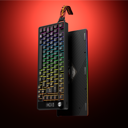 KB-R93 - Beyaz 2.4G + BT Wireless RGB Aydınlatmalı Q 82 Membrane Gaming Oyuncu Klavye