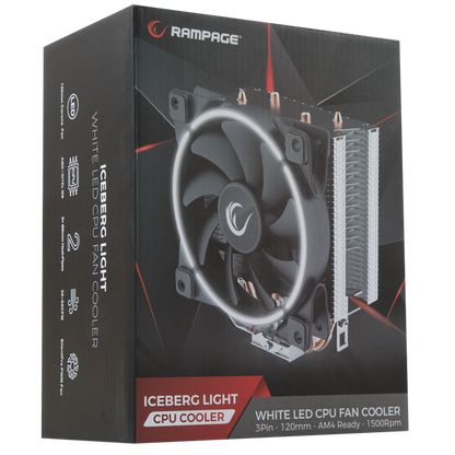 ICEBERG LIGHT 1800RPM  Hava Soğutmalı CPU Fan