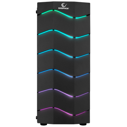 ARC-X RGB Ledli Siyah Acrylic Panel 120mm Fanlı Gaming Oyuncu Kasası - Rampage