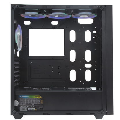 ALPHA-X A Adet ARGB Fanlı 600W 80 Plus Bronze RGB Led Şerit 1*Usb 3.0 2*Usb 2.0 Oyuncu Kasası - Rampage