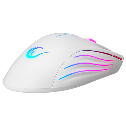 SMX-R33 LIMBO Makrolu Beyaz 6400dpi RGB Ledli Gaming Oyuncu Mouse
