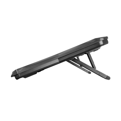AD-RC8 SHOWY Siyah 180mm Fan 15-17 RGB Işıklı Notebook Soğutucu Stand - Rampage
