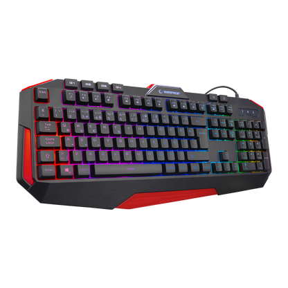 KB-RX7 ALPOR PRO Siyah USB RGB Aydınlatmalı Q Gaming Oyuncu Klavyesi - Rampage