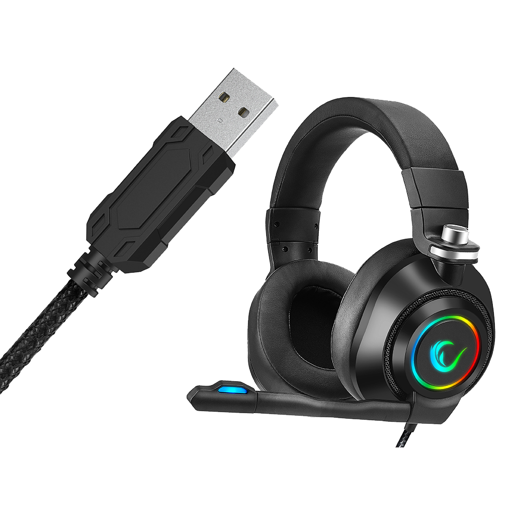 RM-K20 AMAZE RGB 7.1 Oyuncu Kulaklığı - Rampage