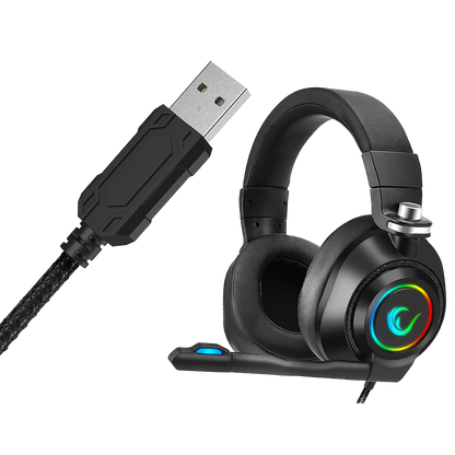 RM-K20 AMAZE RGB 7.1 Oyuncu Kulaklığı - Rampage