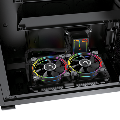 AQUA240-RGB 42.5 CFM 2000RPM 12cm AMD/Intel LGA1200 Uyumlu S-RGB 240mm Sıvı Soğutmalı CPU Fan