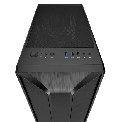 SAILOR Temperli Camlı 600W 80+ BRONZE Siyah ATX Mid-T Gaming Oyuncu Kasası - Rampage