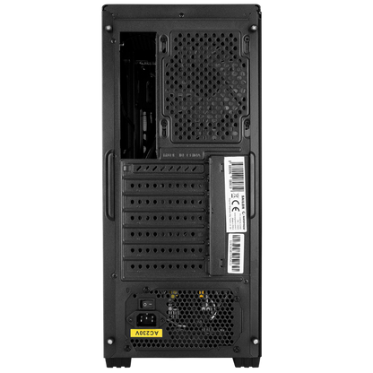 SAILOR Temperli Camlı 600W 80+ BRONZE Siyah ATX Mid-T Gaming Oyuncu Kasası - Rampage