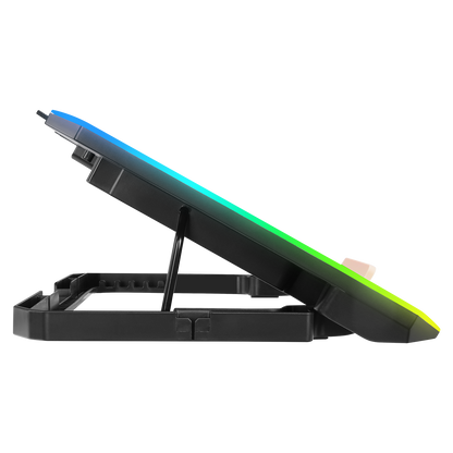 S48 FREEZ Siyah 10 Mode RGB Notebook Soğutucu Stand