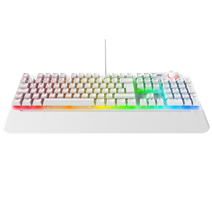 Red Switch Q Multimedia Oyuncu Klavyesi-Beyaz