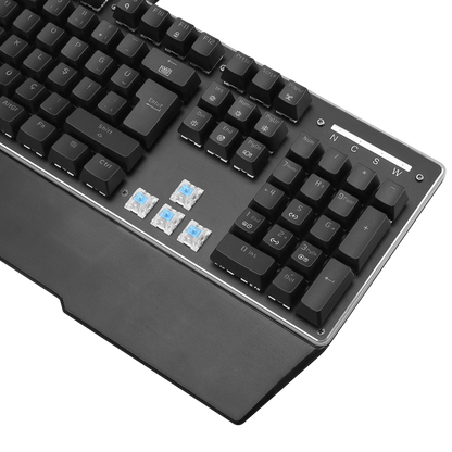 RMK-X1 MIRACLE USB Full RGB Aydınlatmalı Q Jixian Blue Switch Gaming Oyuncu Mekanik Klavye - Rampage