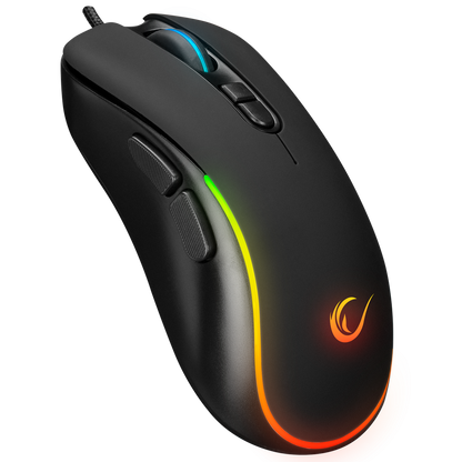 SMX-R47 X-JAMMER Usb Siyah RGB Işıklı 7200 dpi Gaming Oyuncu Mouse - Rampage