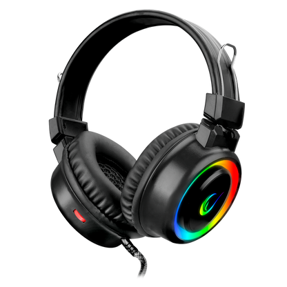 SN-R10 ALQUIST 3.5mm RGB Oyuncu Kulaklığı - Siyah - Rampage