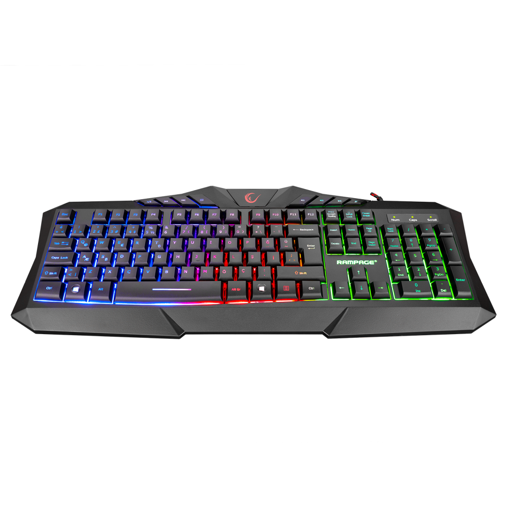 KM-404 ARGENTI  Gaming Combo Q Klavye + Kulaklık + Mouse + Mousepad