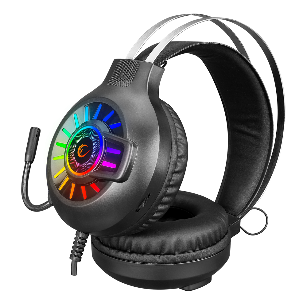 RM-K44 ZENGIBAR RGB 7.1 Oyuncu Kulaklığı - Siyah