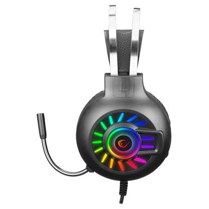 RM-K44 ZENGIBAR RGB 7.1 Oyuncu Kulaklığı - Siyah - Rampage