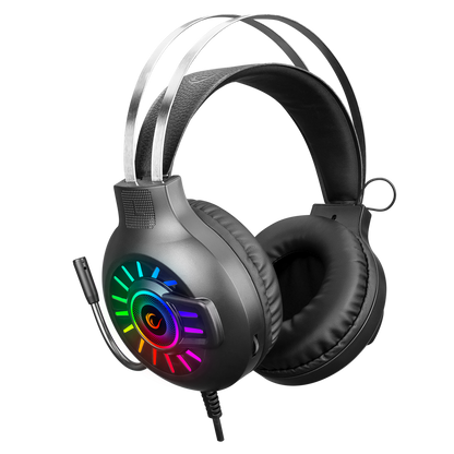 RM-K44 ZENGIBAR RGB 7.1 Oyuncu Kulaklığı - Siyah - Rampage