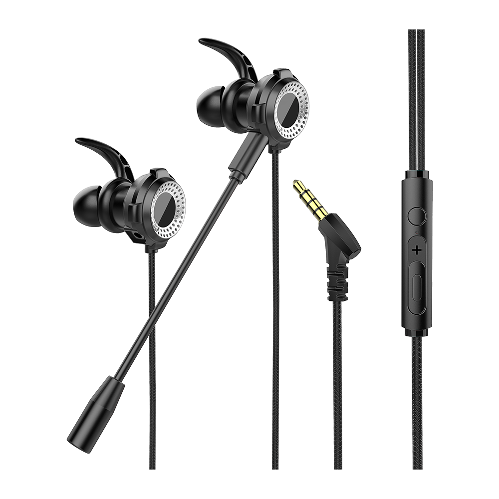 RM-K21 SUPERB 3.5mm Kulak İçi Oyuncu Kulaklığı - Siyah