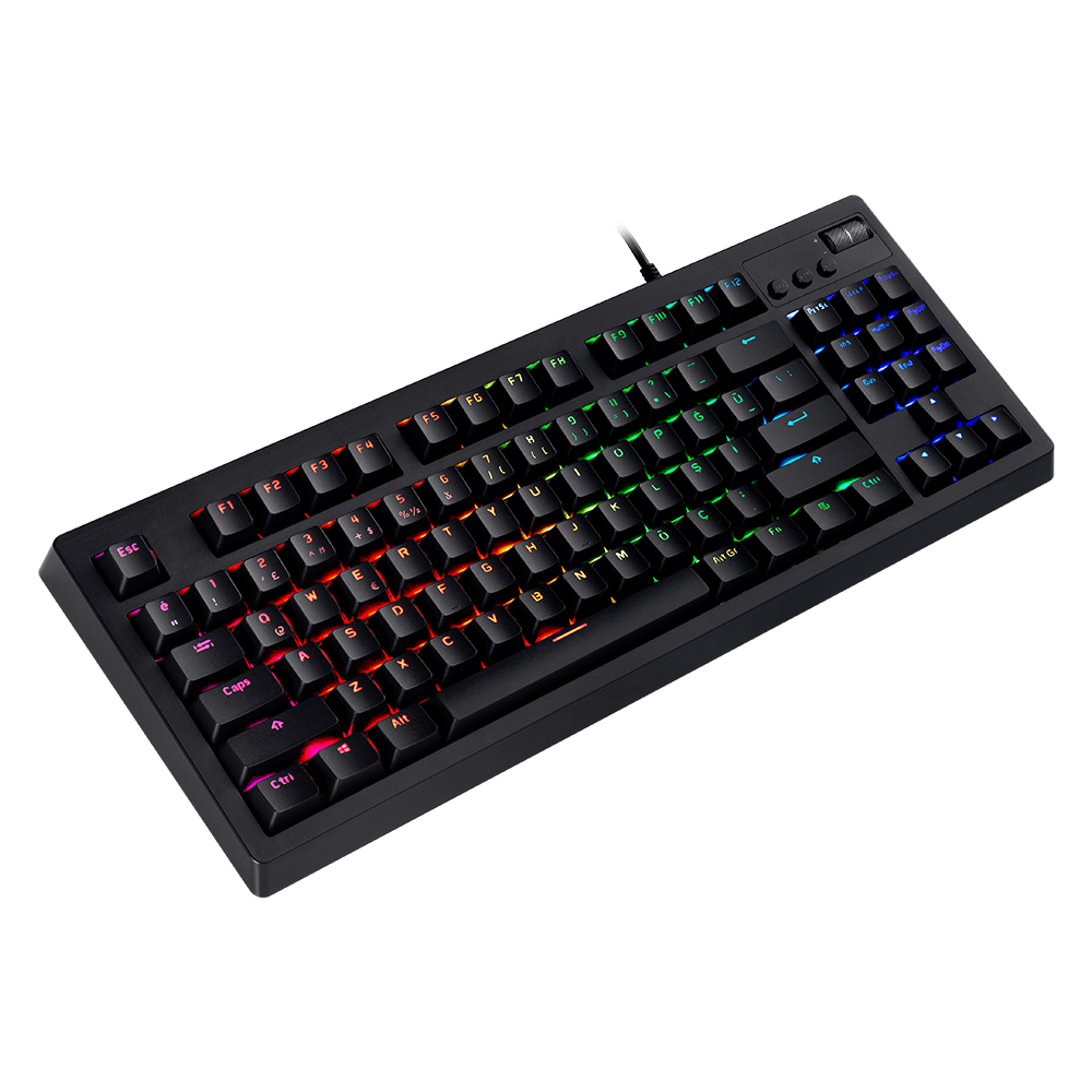 KB-R320 ARDOR FULL RGB E-Spor Blue Switch Mekanik Gaming Oyuncu Klavyesi - Rampage