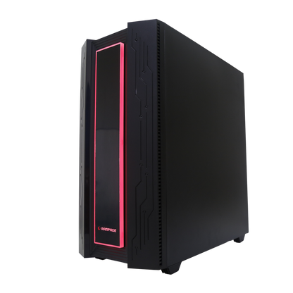 GRAND 600W 80 Plus Bronze Temper Camlı 14cm RGB Fan+Led Şeritli Gaming Oyuncu Kasası - Rampage
