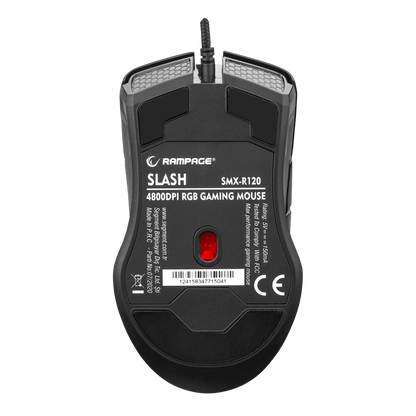 SMX-R120 SLASH 7200dpi RGB Ledli Gaming Oyuncu Mouse - Rampage