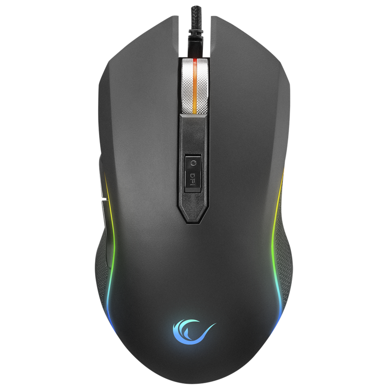Smx-R79 X-Runner 10000 Dpi Gaming Mouse-Black – Rampage