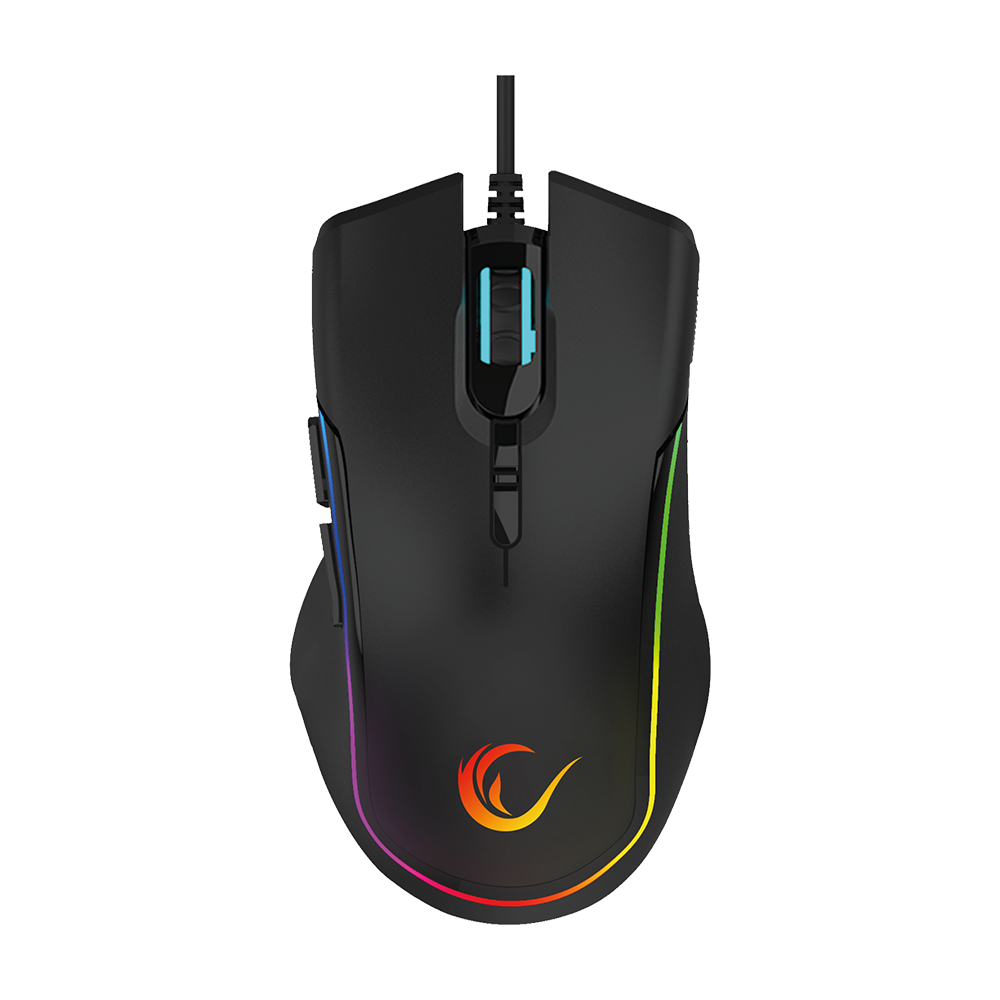 SMX-R27 VOYAGER Usb RGB Işıklı Makrolu 1200/2400/4800/7200dpi Gaming Oyuncu Mouse - Rampage