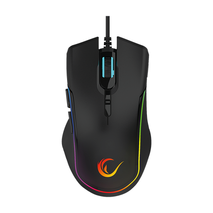 SMX-R27 VOYAGER Usb RGB Işıklı Makrolu 1200/2400/4800/7200dpi Gaming Oyuncu Mouse - Rampage
