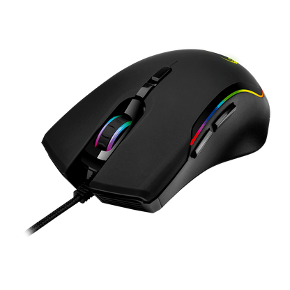 SMX-R27 VOYAGER Usb RGB Işıklı Makrolu 1200/2400/4800/7200dpi Gaming Oyuncu Mouse - Rampage