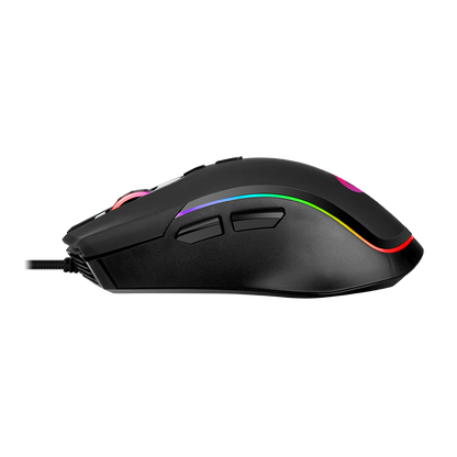 SMX-R27 VOYAGER Usb RGB Işıklı Makrolu 1200/2400/4800/7200dpi Gaming Oyuncu Mouse - Rampage