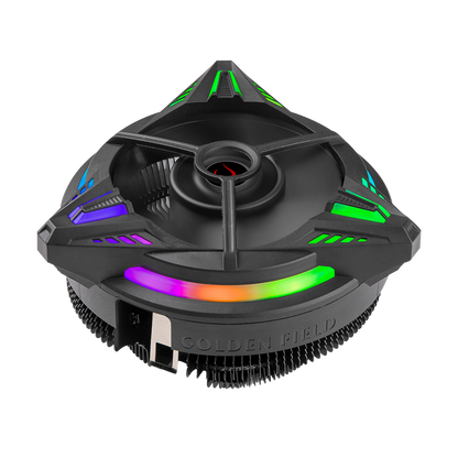 RM-C03 COOLBLADE Rainbow 43CFM 80mm Fan Intel LGA1700/AMD AM5 Uyumlu Hava Soğutmalı CPU Fan - Rampage