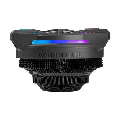 RM-C03 COOLBLADE Rainbow 43CFM 80mm Fan Intel LGA1700/AMD AM5 Uyumlu Hava Soğutmalı CPU Fan - Rampage