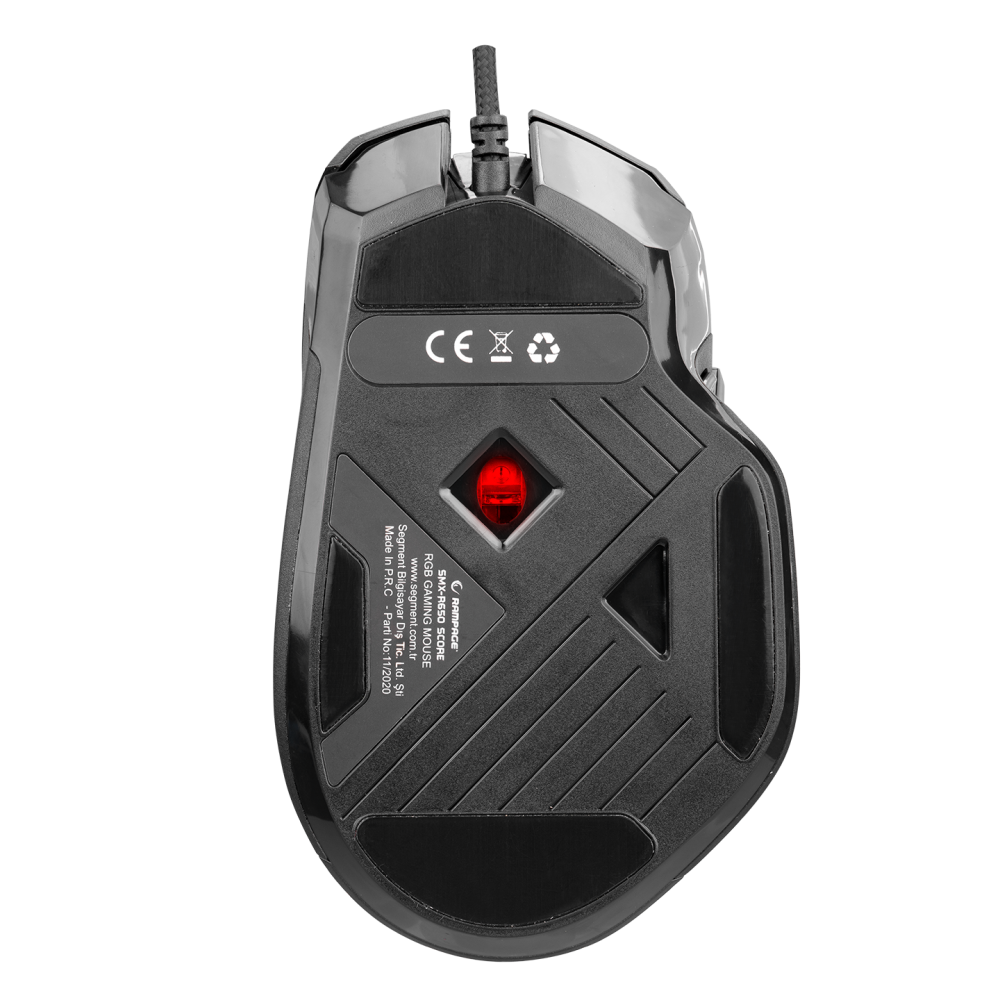 SMX-R650 SCORE Usb Siyah 10000 Dpi RGB Gaming Mouse