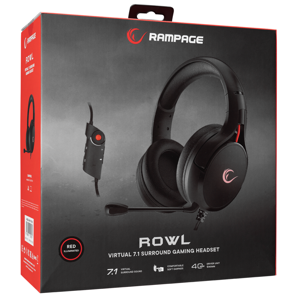 RM-K57 ROWL 7.1 Oyuncu Kulaklığı