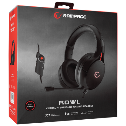 RM-K57 ROWL 7.1 Oyuncu Kulaklığı