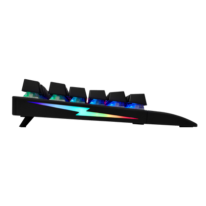 RMK-GX9 PULSAR Siyah USB RGB Aydınlatmalı Q Red Switch Gaming Oyuncu Mekanik Klavye - Rampage