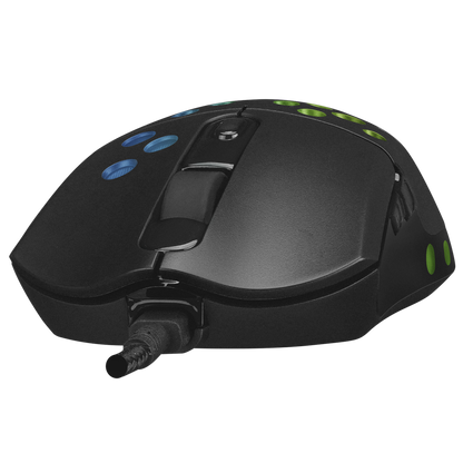 SMX-R66 ROCKET Ultra Hafif Siyah RGB Ledli 12000dpi Gaming Oyuncu Mouse - Rampage