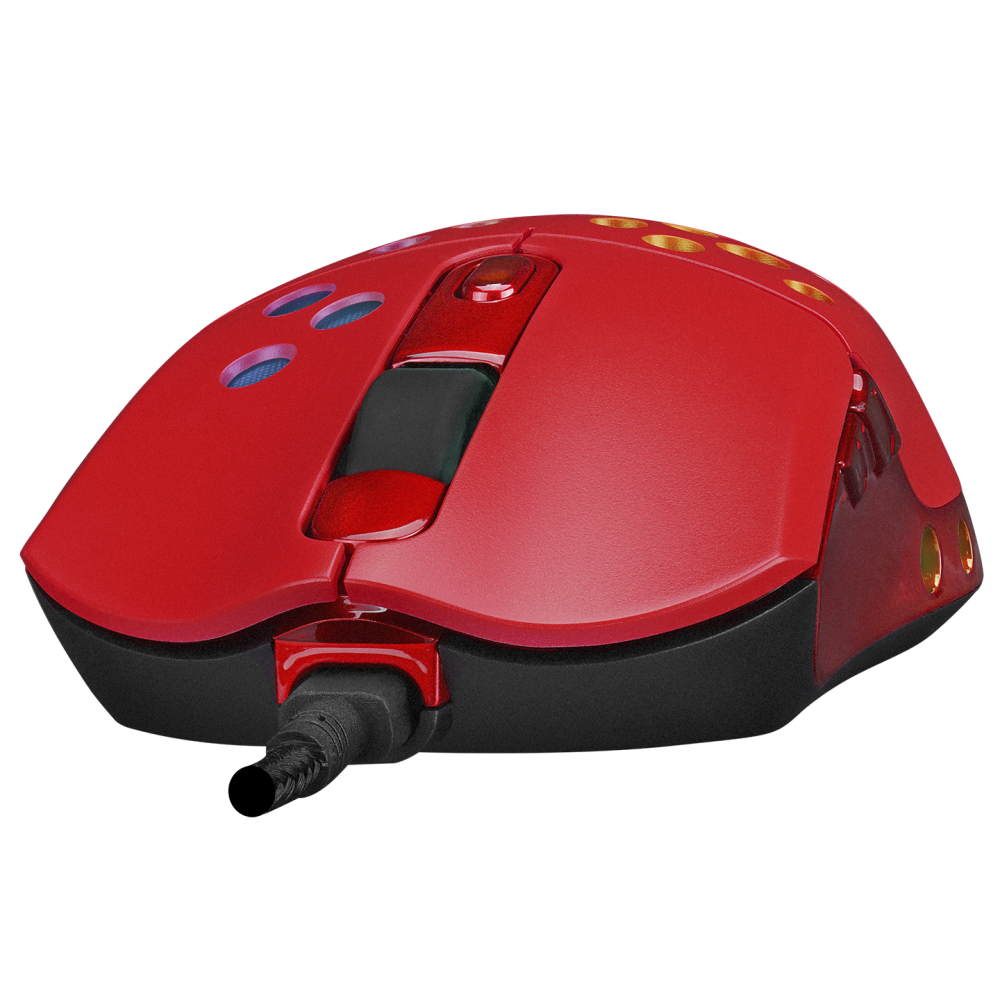 SMX-R66 ROCKET Ultra Hafif Kırmızı RGB Ledli 12000dpi Gaming Oyuncu Mouse