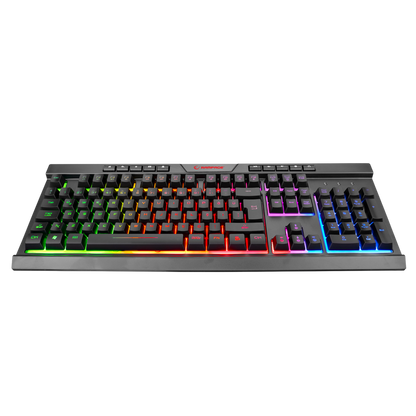 BYGAME-K2 Rainbow Aydınlatmalı Multimedia Gaming Oyuncu Klavyesi - Rampage