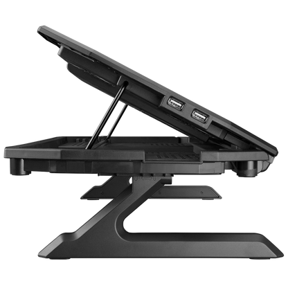 AD-RC21 X-CooL Siyah 5 Fanlı 10-18 RGB Işıklı Notebook Soğutucu Stand - Rampage