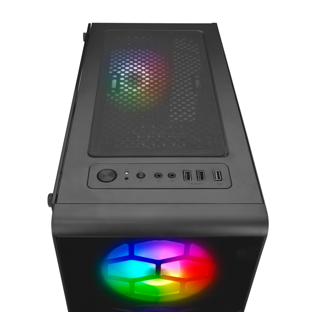 REDSKY MESH 700W 80+ BRONZETemperli Camlı Mid-T Gaming Oyuncu Kasası