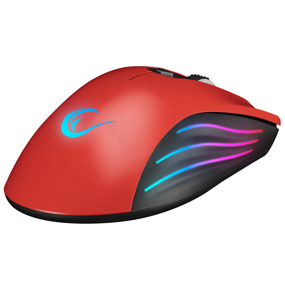 SMX-R33 LIMBO Makrolu Siyah/Kırmızı 6400dpi RGB Ledli Gaming Oyuncu Mouse