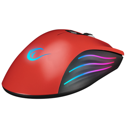 SMX-R33 LIMBO Makrolu Siyah/Kırmızı 6400dpi RGB Ledli Gaming Oyuncu Mouse