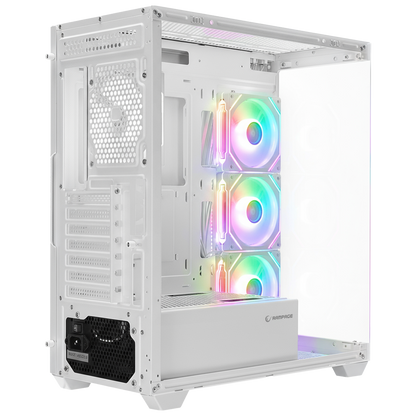 V4 750W 80 Plus Atx Mid-T Oyuncu Kasası-Beyaz