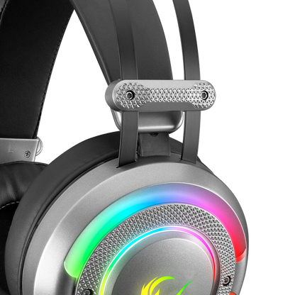 G7 X-RUNNER RGB 7.1 Oyuncu Kulaklığı - Gri